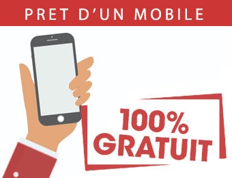 Pendant la réparation prêt d'un mobile pendant la durée d'immobilisation